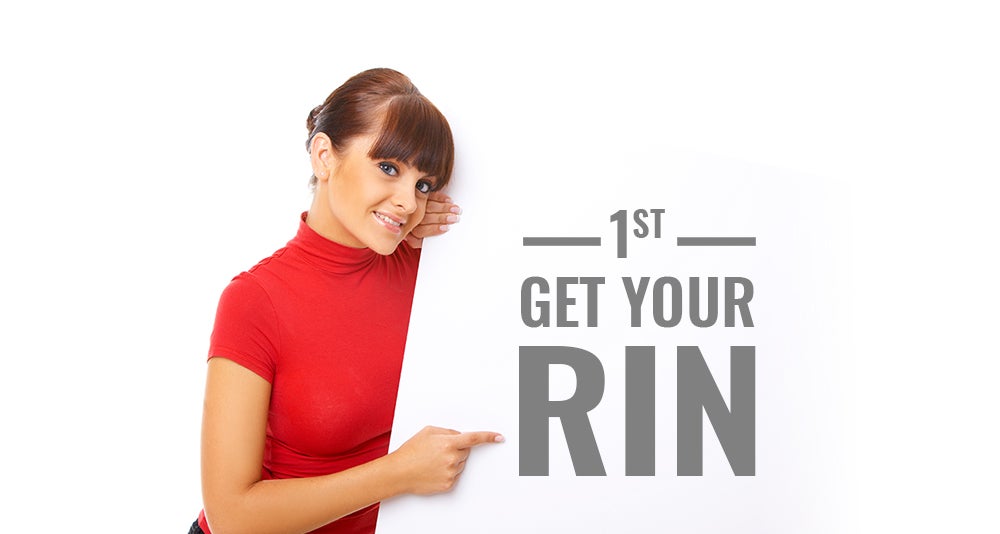 Get your Rensselaer Identification Number (RIN) first