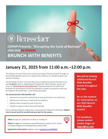 Brunch with Benefits January 21 2025