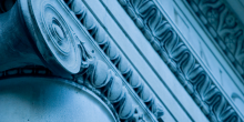 Image of a column on one of RPIs buildings 
